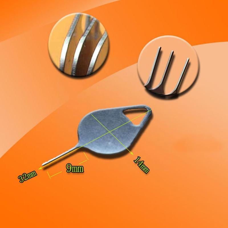 5pcs/set Sim Card Tray Removal Eject Pin Tool Steel Needle For Phone Supplies 202 M4p6
