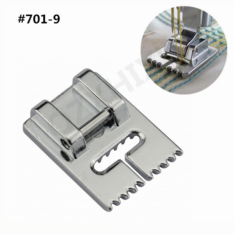 Elastische Koord Band Stof Stretch Binnenlandse Naaimachine Part Accessoires Voet Presser #9907-6 7YJ26-2