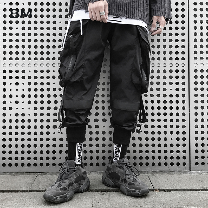 Estilo Coreano Jogger Coreano Pantalones De Para Hombres