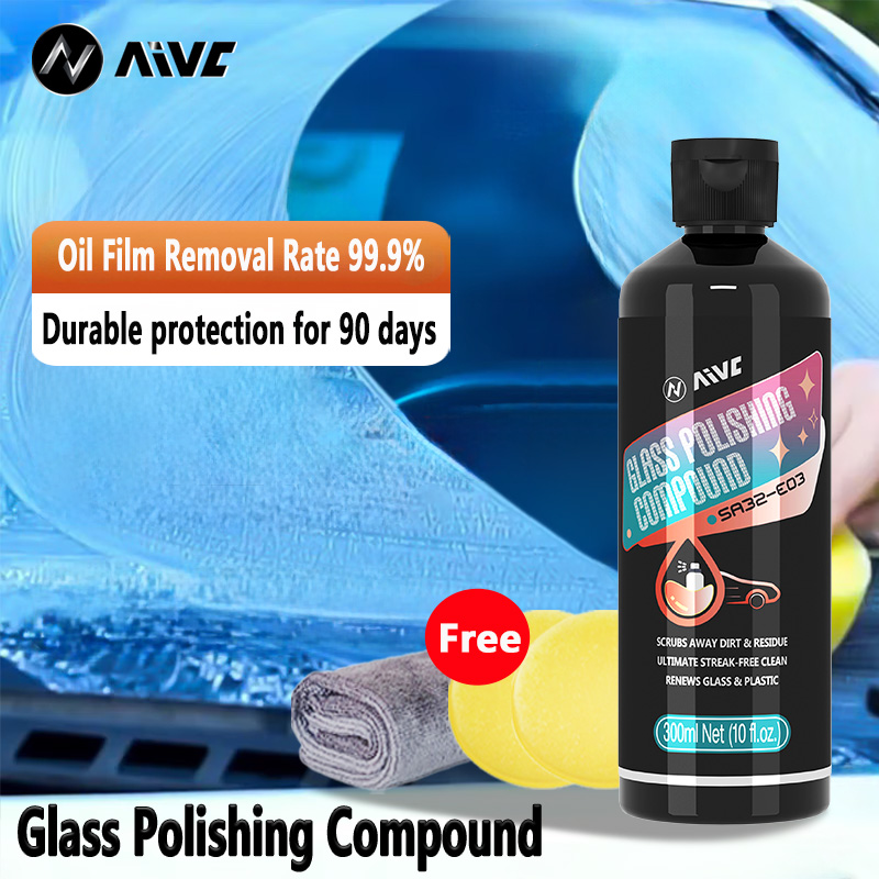 Compuesto para pulir vidrio, eliminador de película de aceite para parabrisas de coche, limpiador profundo, pasta, crema de eliminación de película, ventana transparente, bailing automático