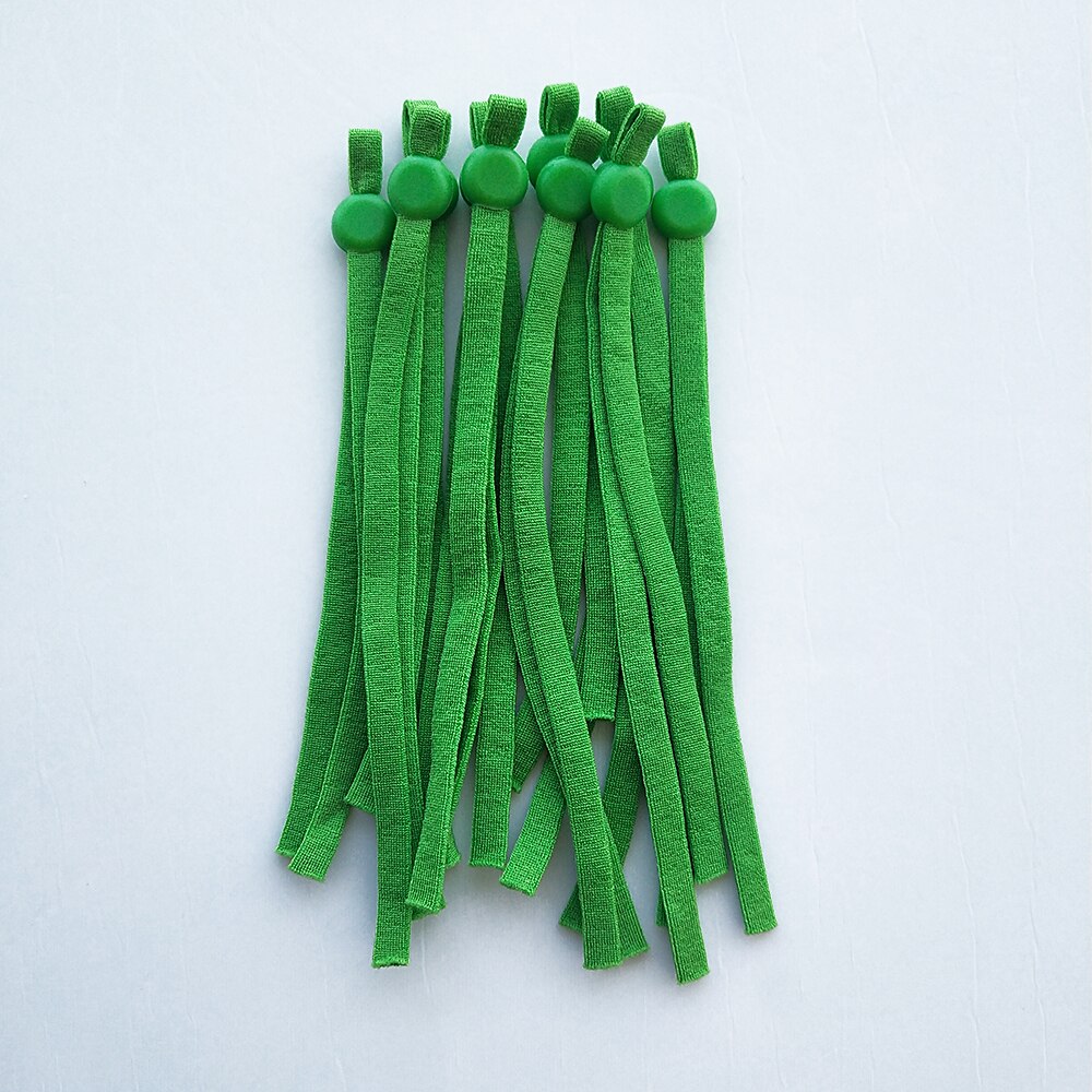 10 Pcs Diy Platte Masker Elastische Band Zwart Wit Rubber Touw Oor Opknoping Touw Verstelbare Zachte Elastische Naaien Ambachtelijke Accessoires: Color 17
