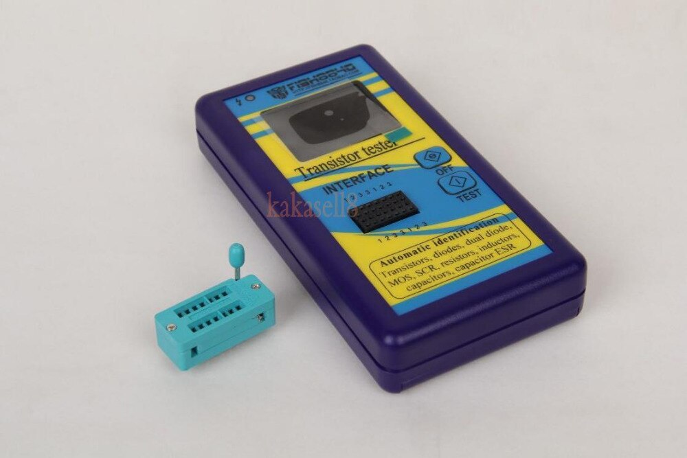 Transistor Tester TFT Diode Triode Capacitance Meter LCR ESR NPN PNP MOSFET