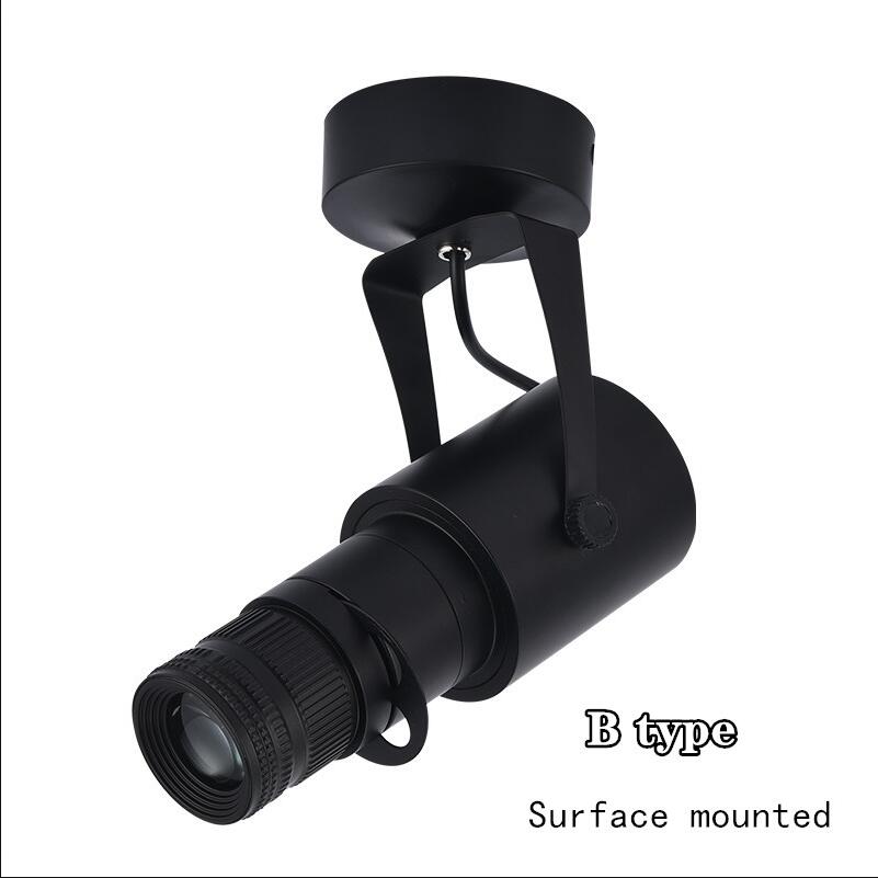 1 stücke Kolben strahler Hintergrund FÜHRTE Spur licht Lampe KTV Bar Restaurant Cafe Museum Zoomen licht beleuchtung 3W 7W 10W 15W 20W 85-265V