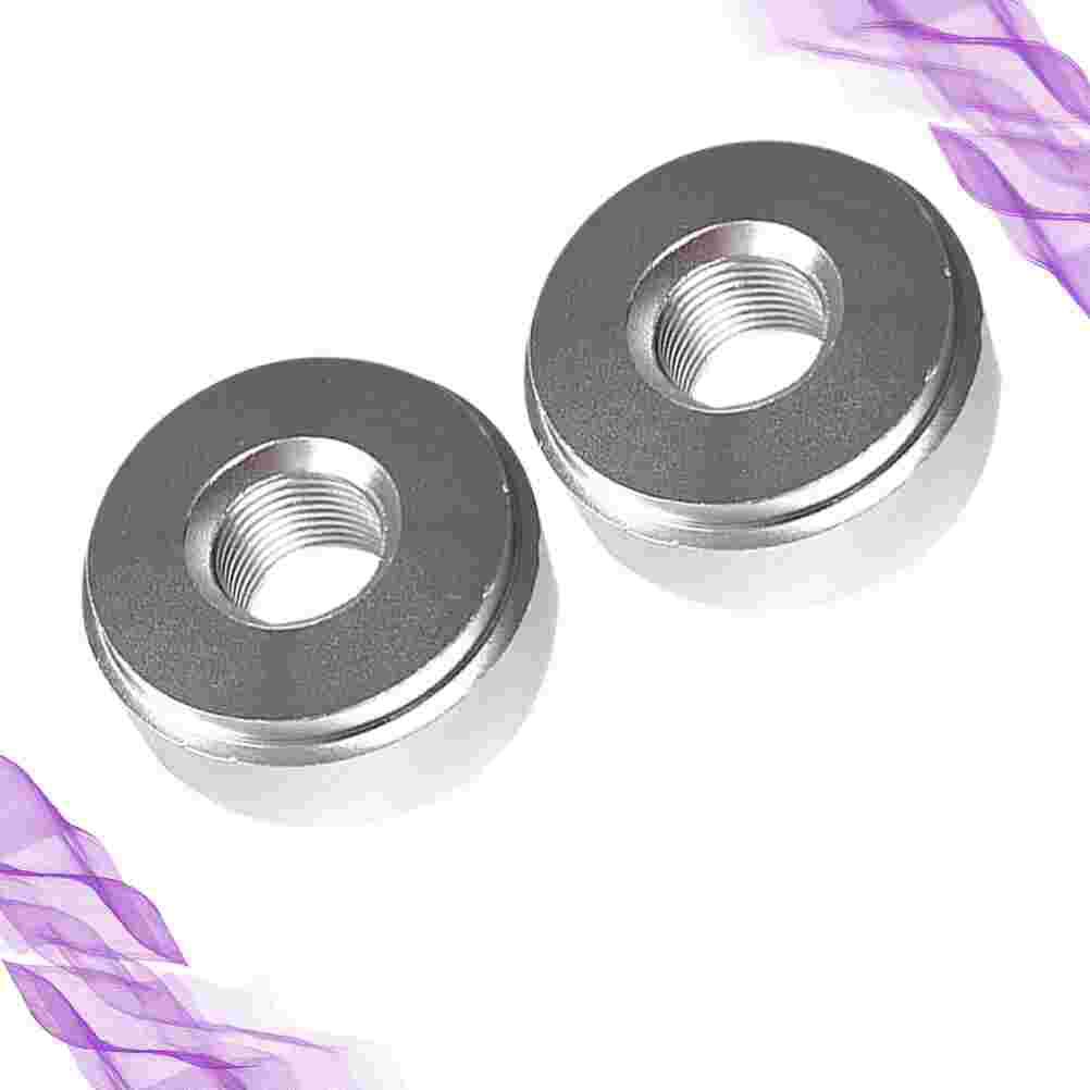 2pcs Practical 1/8 NPT Welding Thread Head Aluminum Alloy Welding Joint for Home