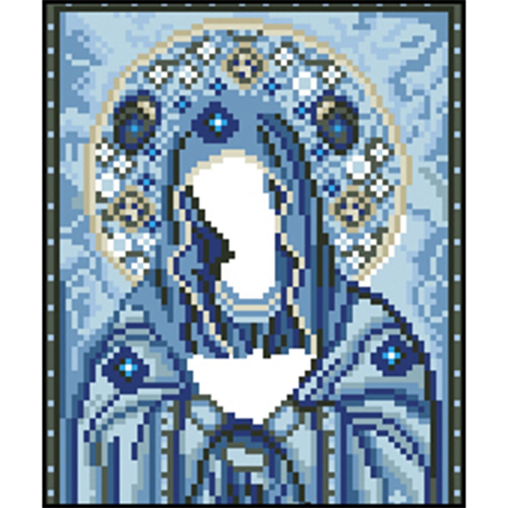 Gedeeltelijke Borduurwerk Diamant Schilderij 5D Diy Maria Religie Kruissteek Ambachtelijke Mozaïek Foto Handwerkpakketten Muur Decoratie