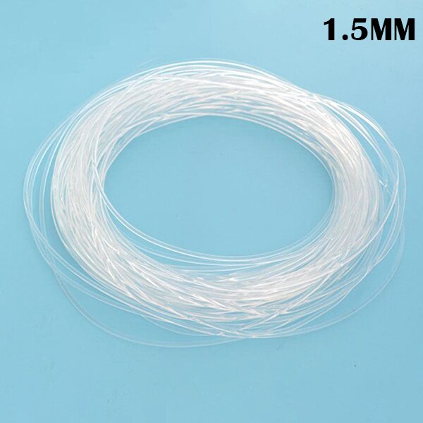 Cable de fibra óptica con brillo lateral PMMA de 1M de largo, diámetro de 1,5mm/2mm/3mm, para luces LED de coche, LDF668 brillante: 1.5mm