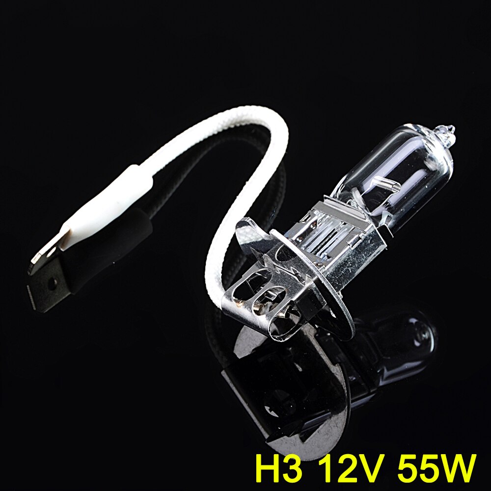 Hippcron bil halogenlampa 12v 35w 55w 65w klar 1 st  h1 h3 h4 h7 h8 h11 9005 hb3 9006 hb4 bil strålkastarlampa