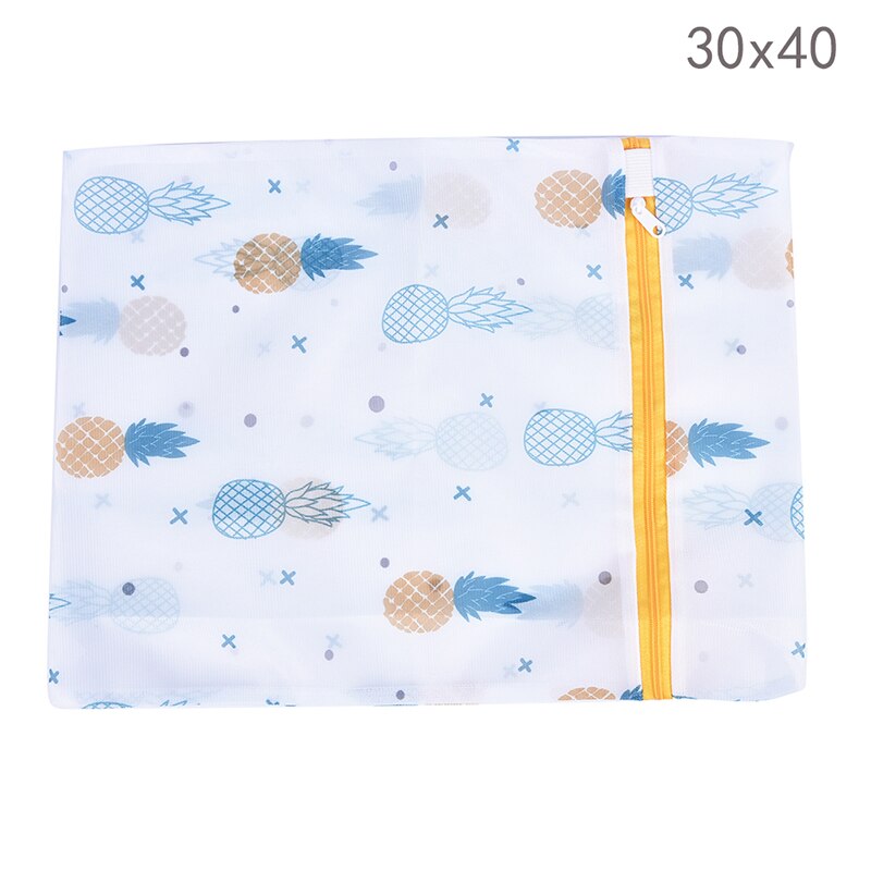 Polyester Zippered Mesh Laundry Bag Washing Net Bag For Underwear Sock Washing Machine Pouch Clothes Bra Bags: C