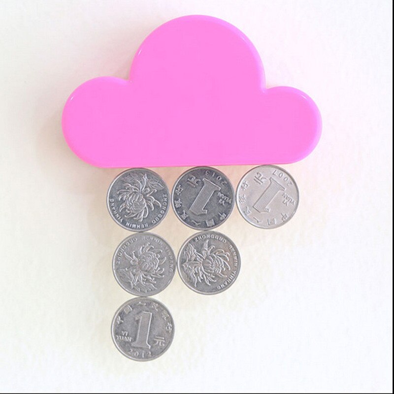 Home Storage Holder White Cloud Shape Magnetic Magnets Key Qualified Novelty