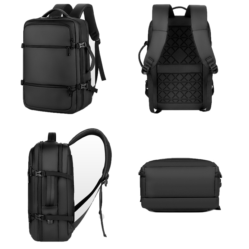 2020 novo usb men mochila viagem pacote de esportes caber 15.6 portátil à prova dwaterproof água saco escritório grande capacidade multifuncional