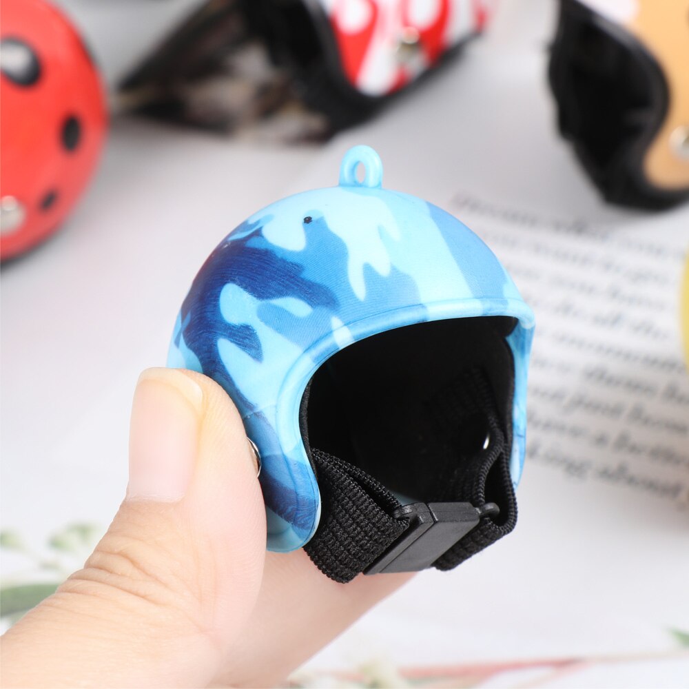 Casco duro para mascota pequeña, casco para cabeza de pájaro, pato, codorniz, casco para mascota, pollo, casco para cabeza de pájaro, suministros para mascotas