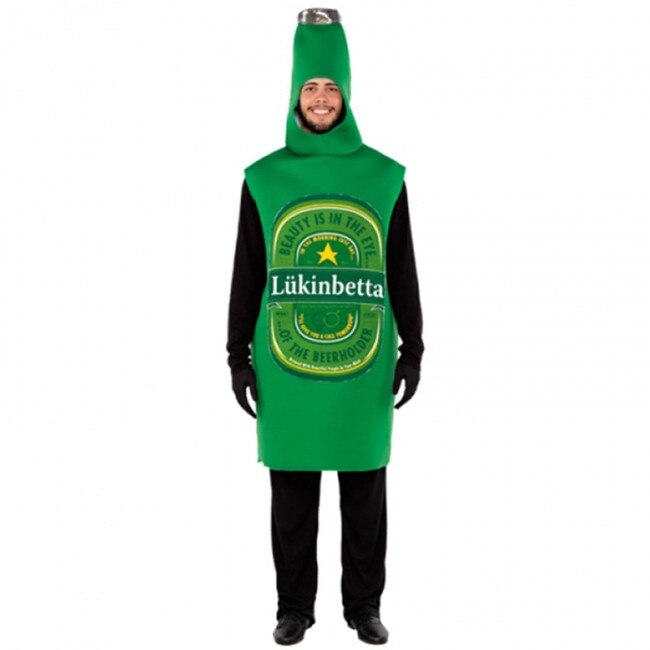 Disfraz de Botella de Cerveza M/L 40-50