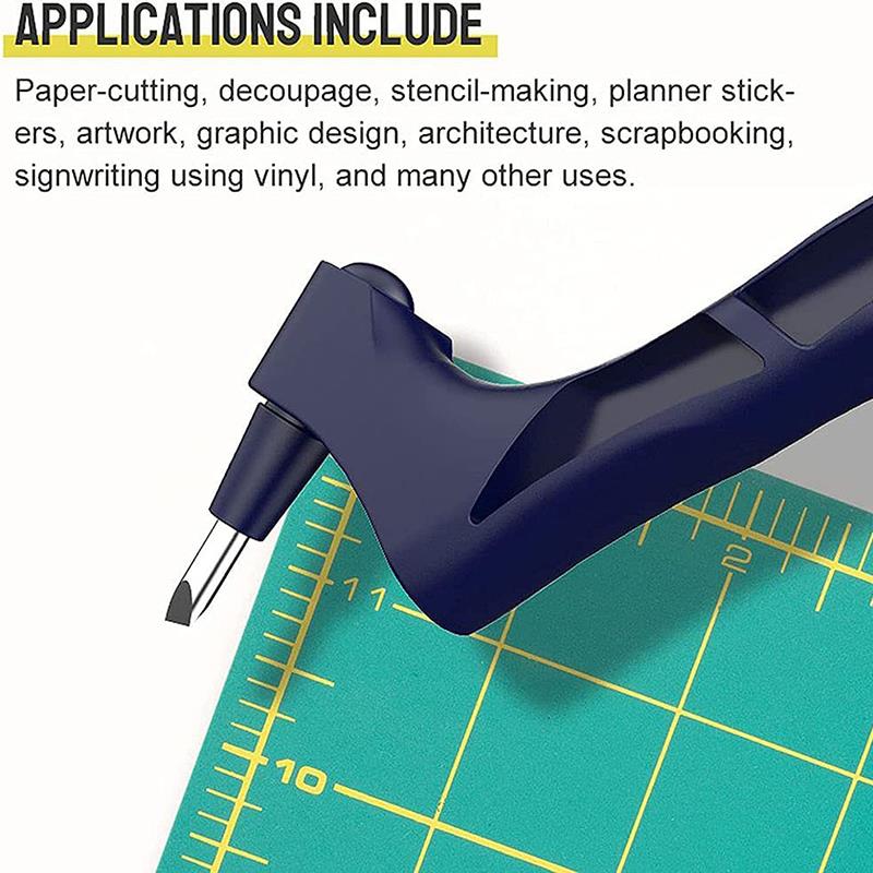 Kinfe DIY Art Cutting Tool Craft Cutting With 360 Steel Rotary Blade Safety Cutter Paper Knife Blades Cutting Pen