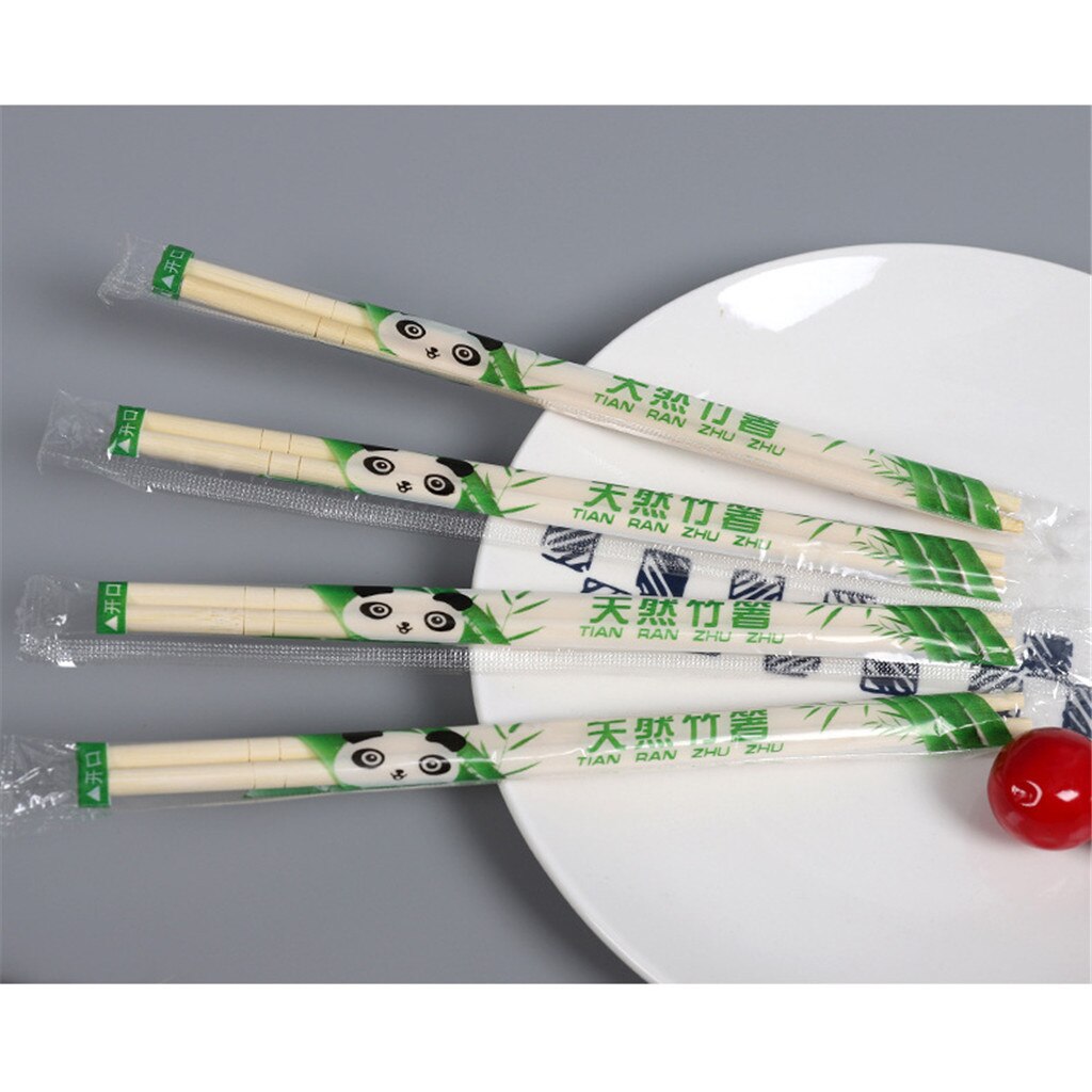 Wegwerp Bamboe Houten Eetstokjes Restaurant Individuele Pakket Chop Sticks Hashi Sushi Eten Stok Servies # T2G