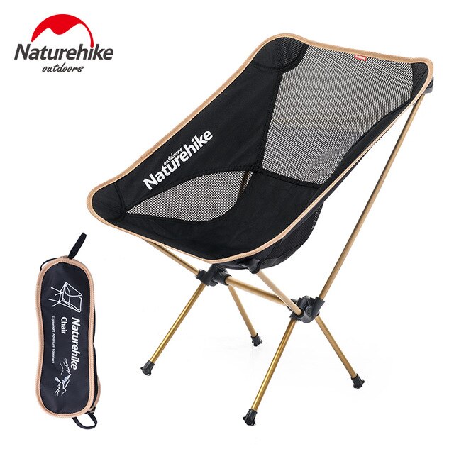 Naturehike leichter, tragbarer und kompakter klappstuhl für picknicks, angeln, Strand und Camping.