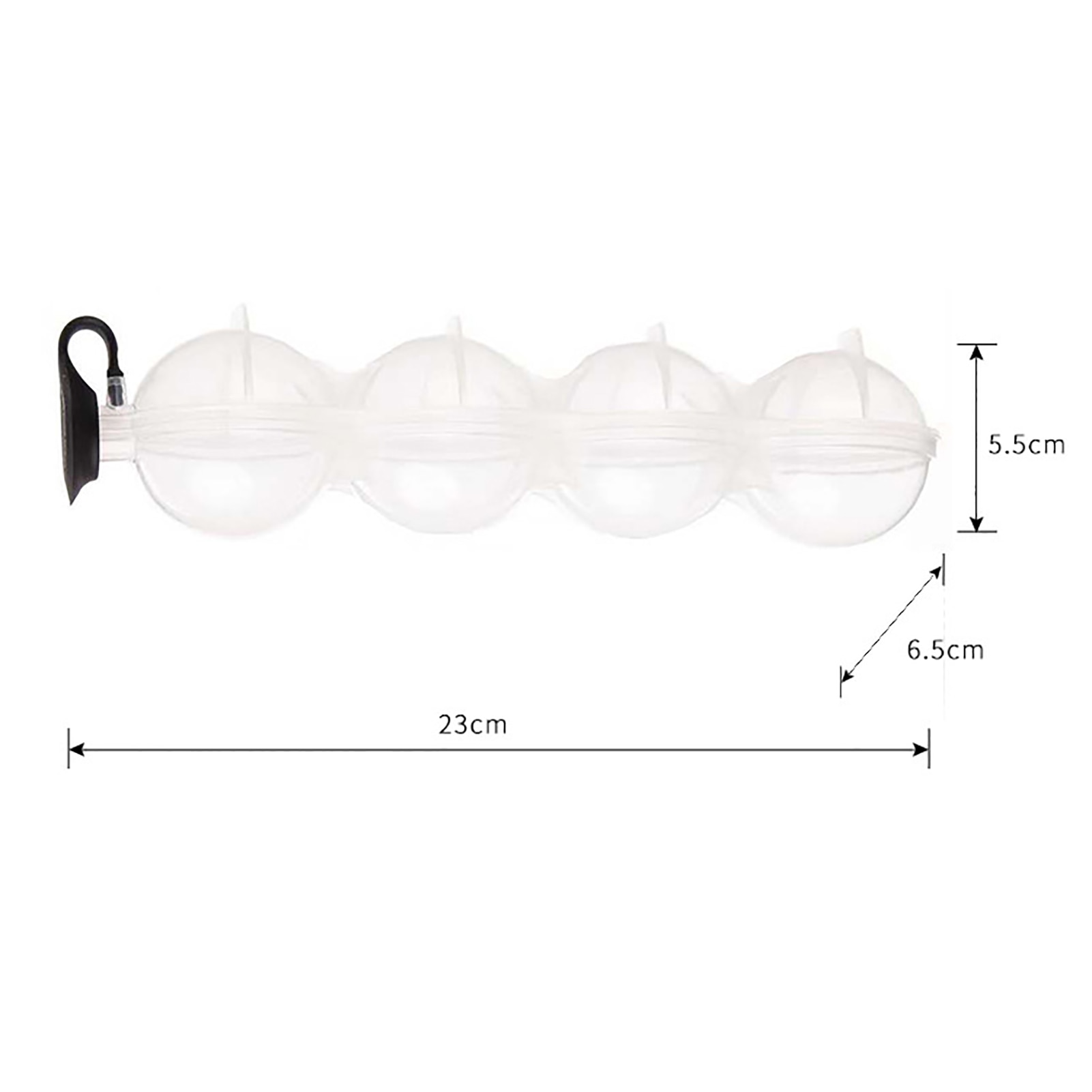 Large Sphere Ice Ball Maker Silicone Ice Mold 4 Cell Sphere Ice Ball Mold Tray Whiskey Cocktail Party Bar Accessories