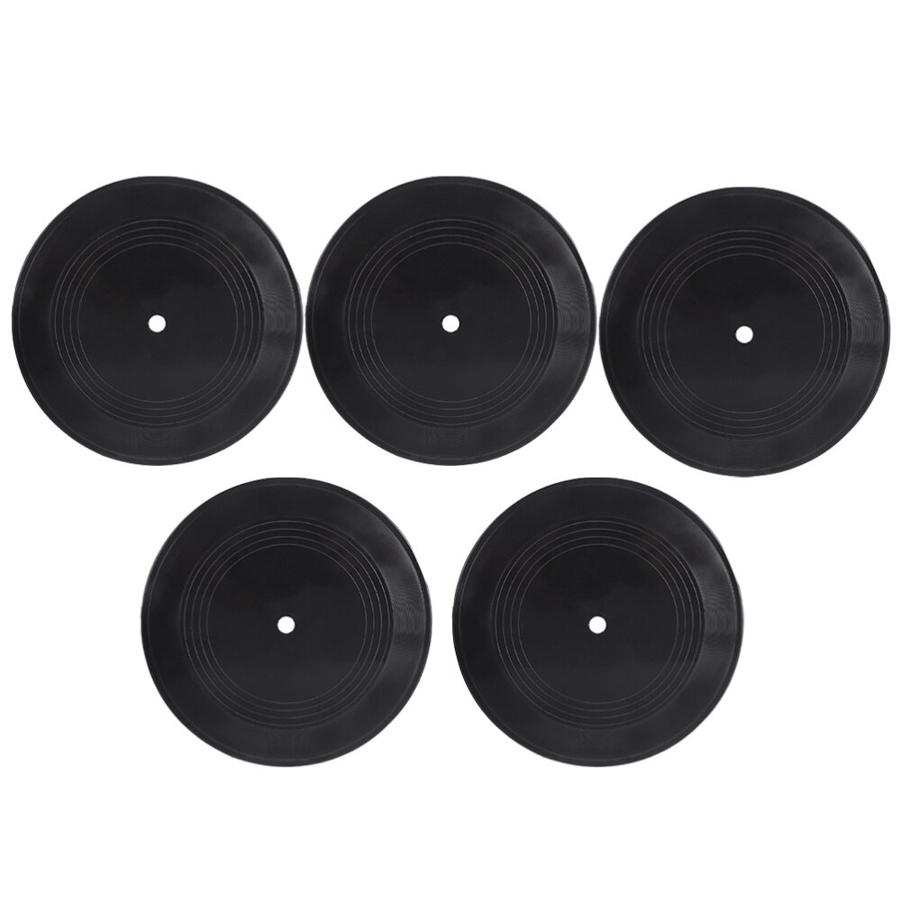 5pcs Blank Vinyl Records Indie Aesthetic Room Decor Wall Decorative Records