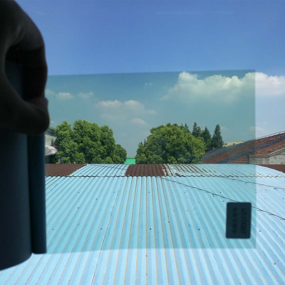SUNICE VLT70% Light Blue Nano Ceramic Film for Car Front Windhsield UV Rejection Solar Tint Film Car Home Glass Sticker 1.52x1m