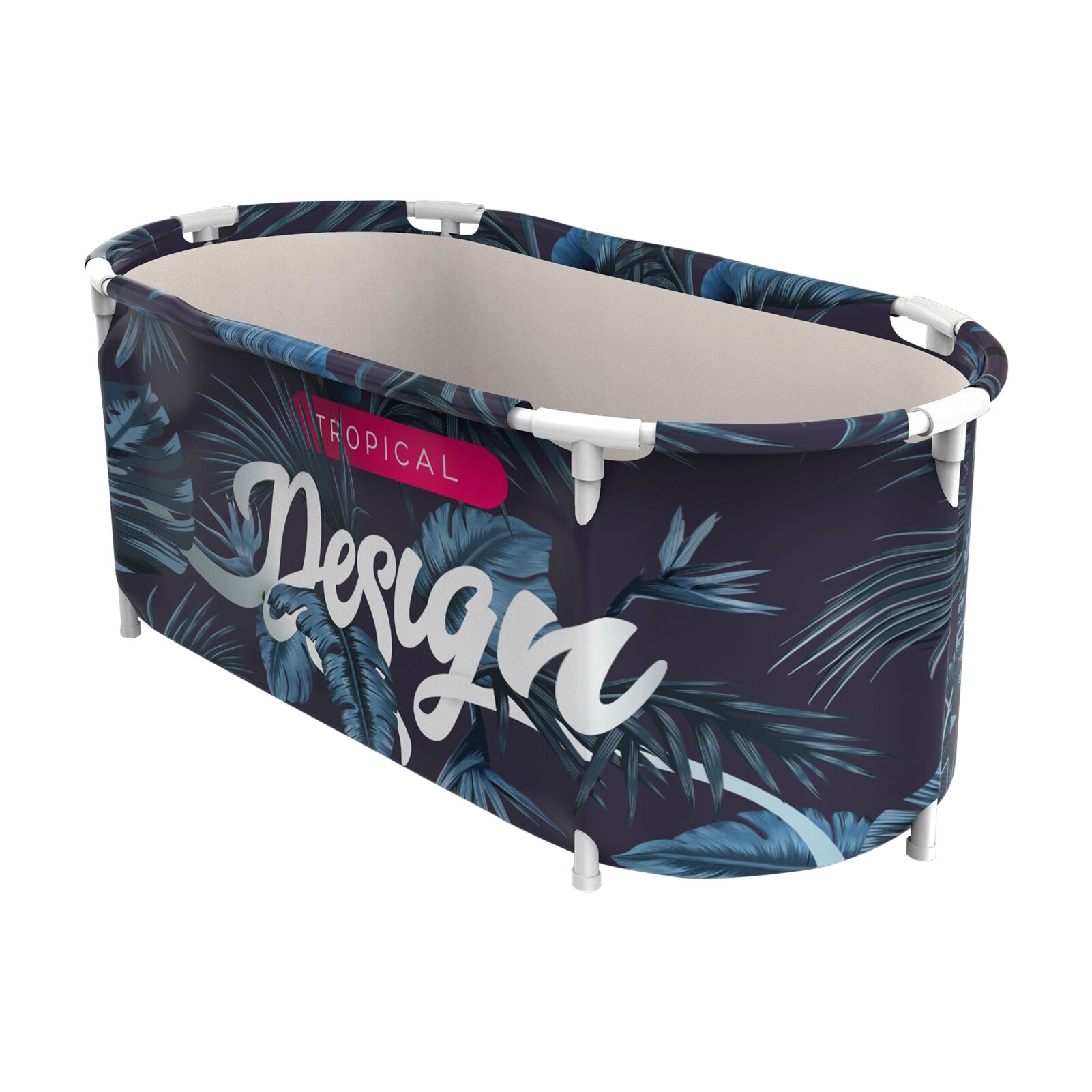 Baignoire pliable pour adulte, domestique, Portable, peau de pêche, SPA, avec couvercle, Sauna à domicile: Khaki