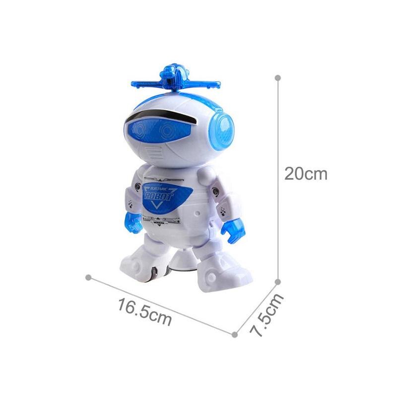 Elektronische Walking Dansen Robot Speelgoed Met Muziek Lightening Jongens Voor Kinderen Kerst Peuters Battery Operated Speelgoed Meisje