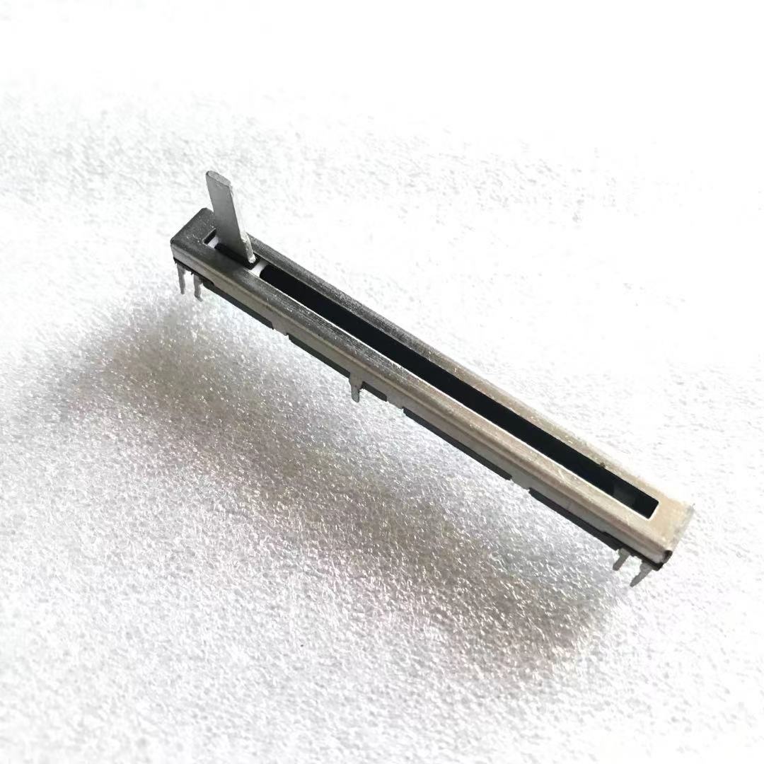 4pcs 75mm Suitable Majestic Fader 7.5 cm double sliding straight dual channel fader potentiometer A50K A503 A50KX215MMC