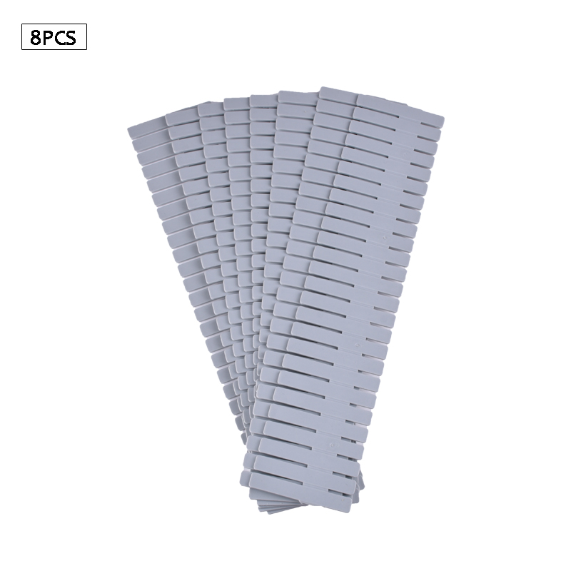 Schublade Teiler, Schublade Teiler Organisatoren 8Stck Kunststoff Netz Einstellbare Kunststoff Teiler Haushalts Lagerung machen-hoch: Gold