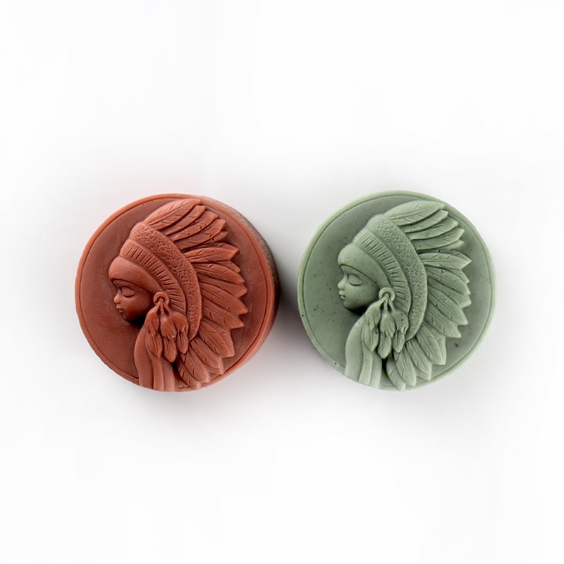 YL 3D Owl in Leaves M142 Silicone Soap Mold Craft Molds DIY Handmade soap Mould