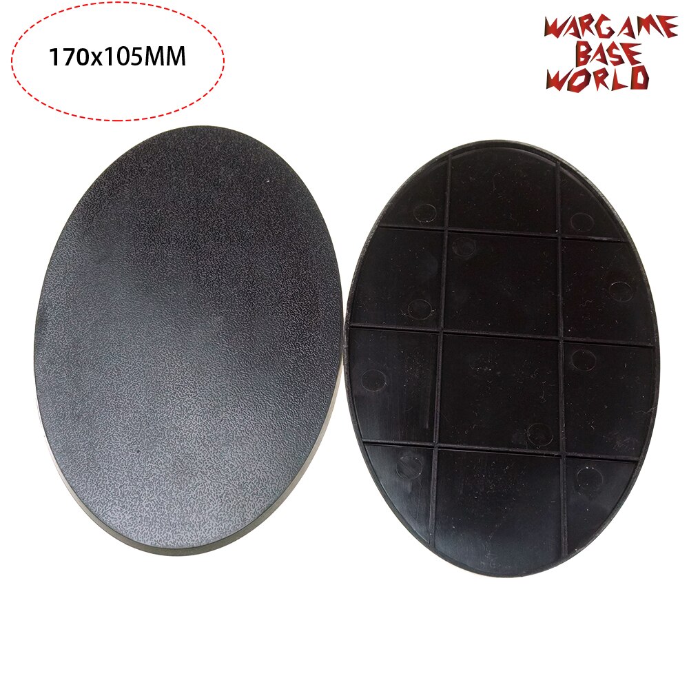 Spielen basen von 1 stücke von 170x105mm Oval basen
