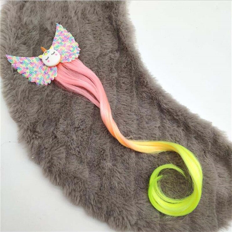 Lindo horquilla bebé niña niño giro pinza de pelo de Barrette de Clip para cabello de dibujos accesorios peluca infantil cuerda pelo desgaste de la cabeza: Amarillo