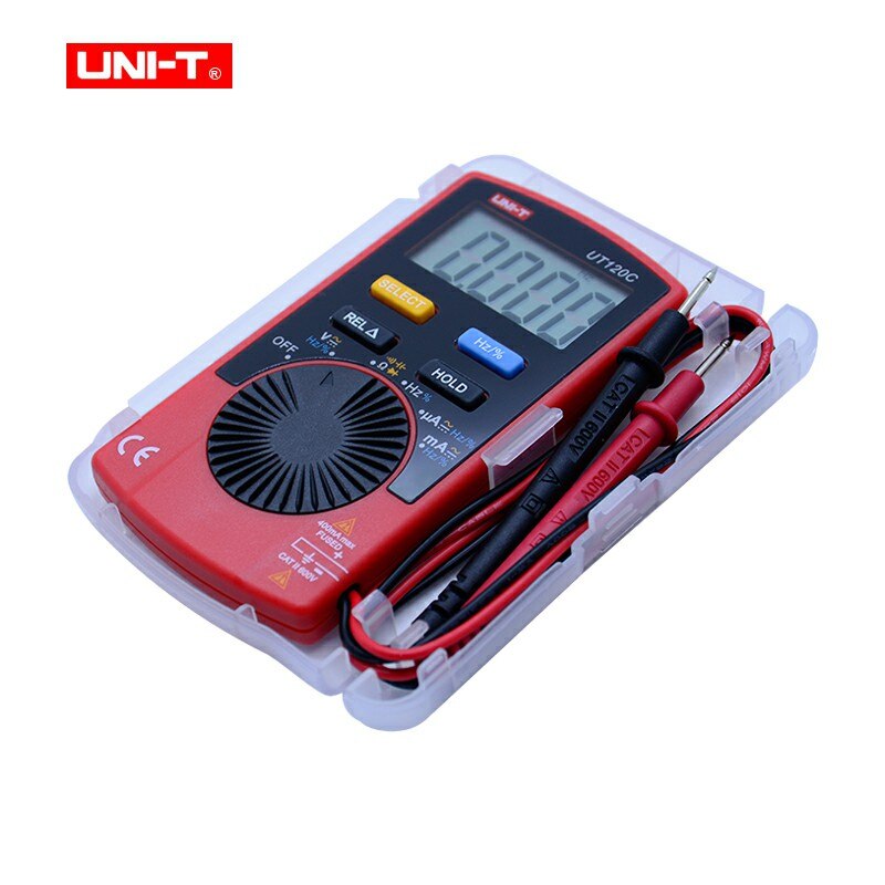 Mini Digitale Multimeter UNI-T UT120 Serie Digitale Lcd Palm Grootte Auto Range Multimeter Dc Ac Pocket