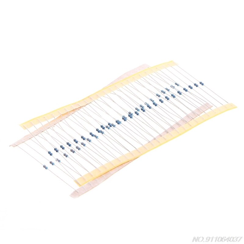 2425 stuks 97- waarde metaalfilmweerstanden 1% 1/8w diverse sets 1 ohm~ 1m ohm  n11 20