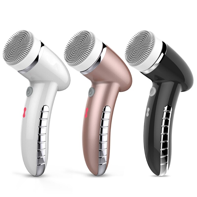 Electric Massage 4-in-1 Handhold Exfoliating Face Beauty Device Vibration Clean M2EE