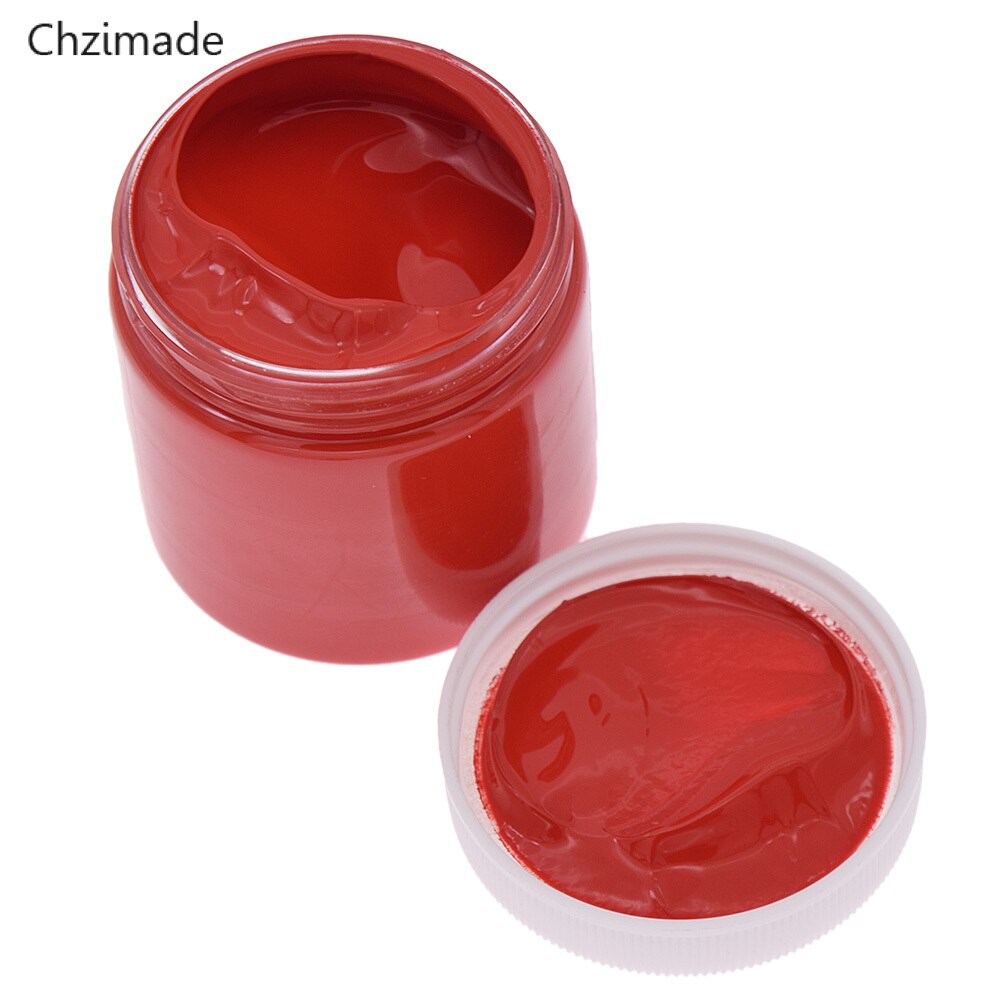 Litchi vie acrylique Pigment colorant peinture Collocation auto-adhésif sérigraphie maille transfert pochoir bricolage tissu: Bright red