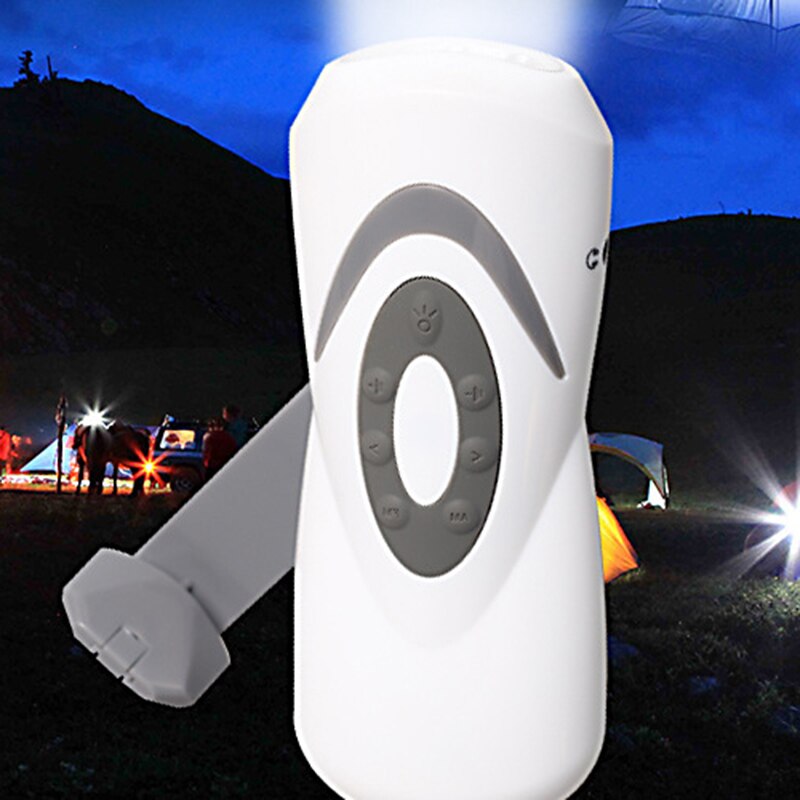 MOOL main manivelle Dynamo lampe de poche Radio d'urgence Mini multifonction 3LED lampe de poche