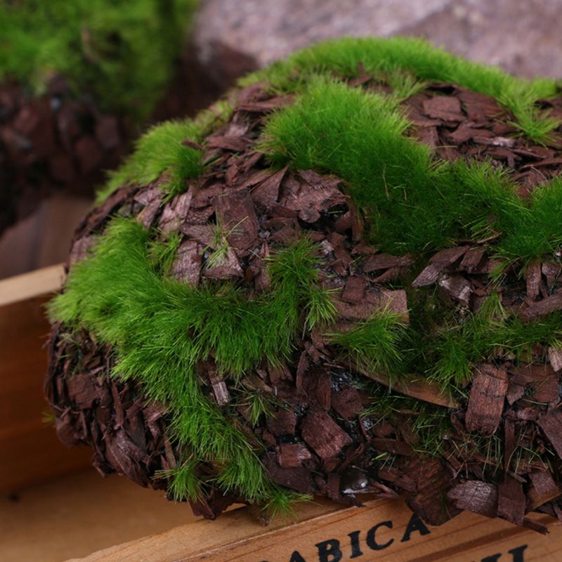 6 stk/pak akvarie simuleret mos sten kunstig skum plante akvarium indretning