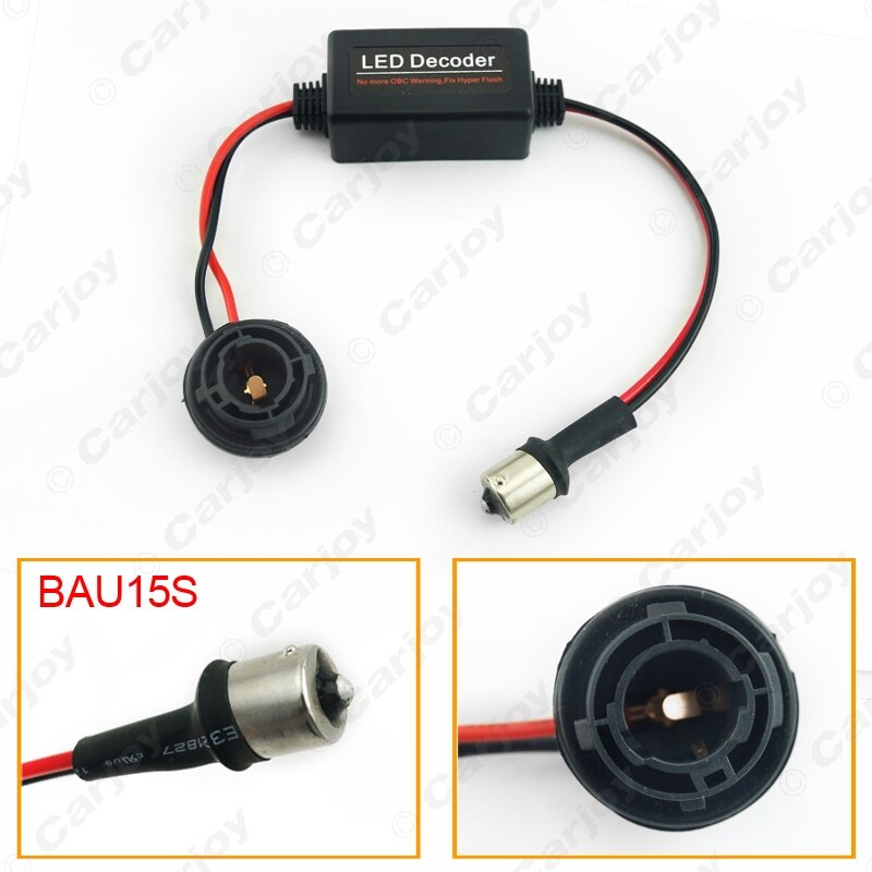 FEELDO 1PC Car BAU15S No Error Load Resistor No Flickering Decoder for LED Light Into a canbus bulb #CA3927