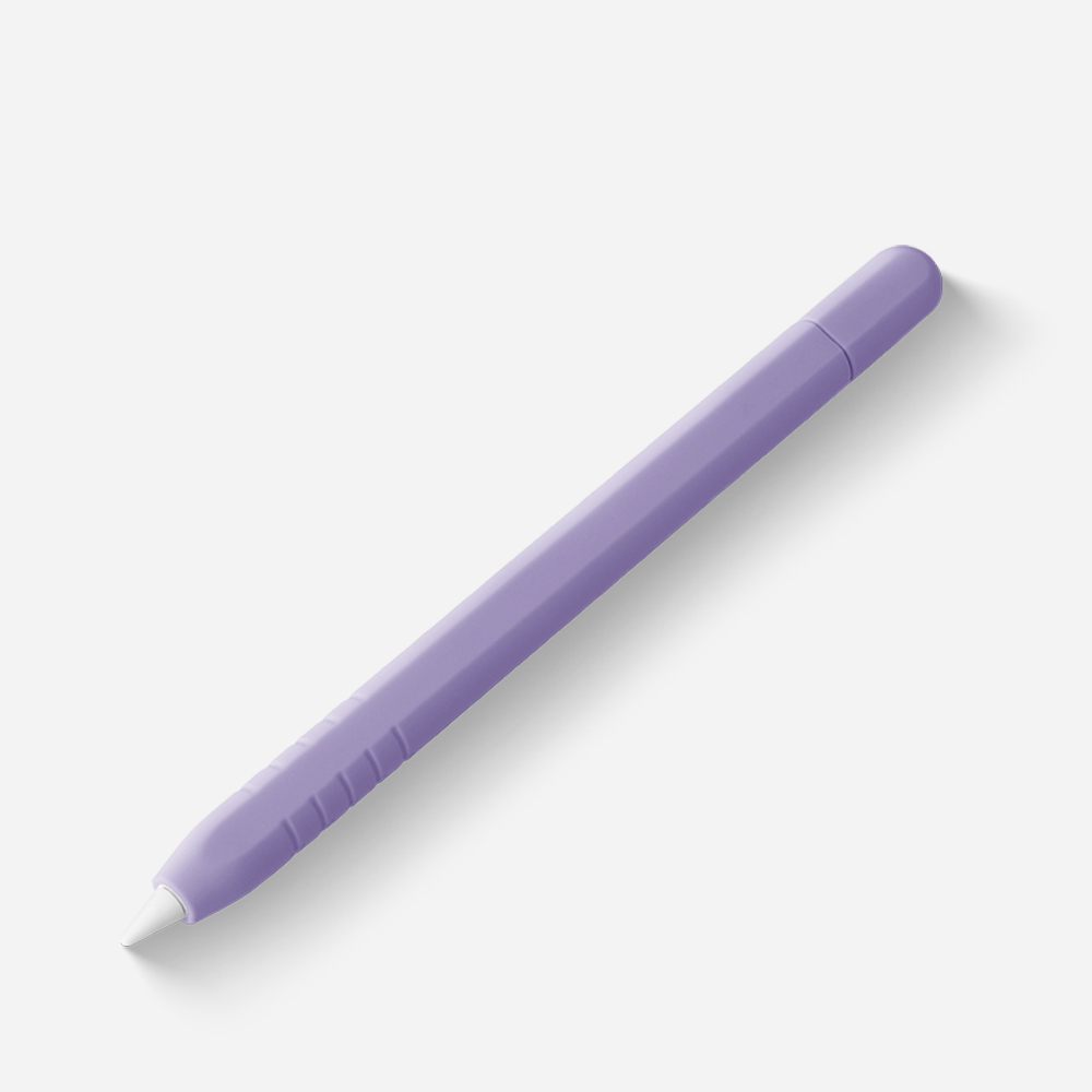 Silikonetui til eple blyant 3, usb-c-etui, ensfarget deksel, pennveske, sklisikkert beskyttelsesetui til ipad penn blyant 3: Azurblå