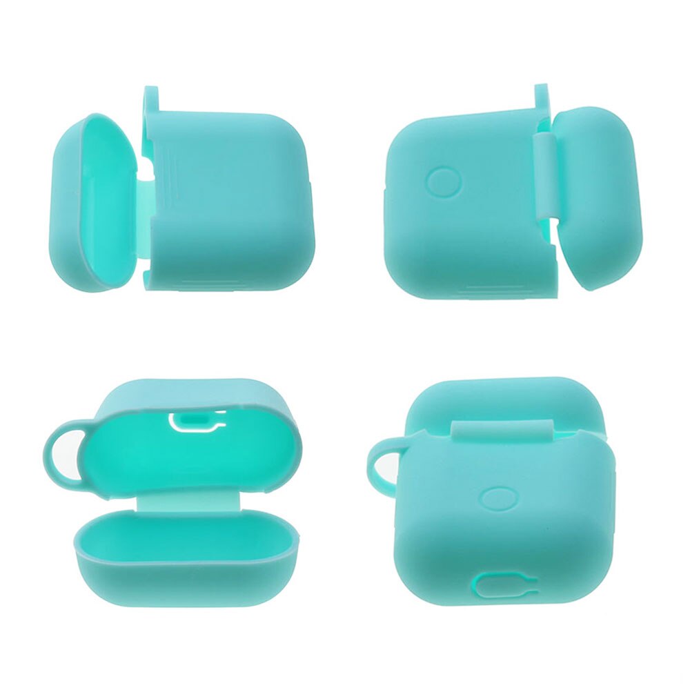 Voor Airpods 1/2 Zachte Siliconen Oortelefoon Cover Air Pods Case Earpods Accessoires Headset Beschermhoes Apple Air Pods Case