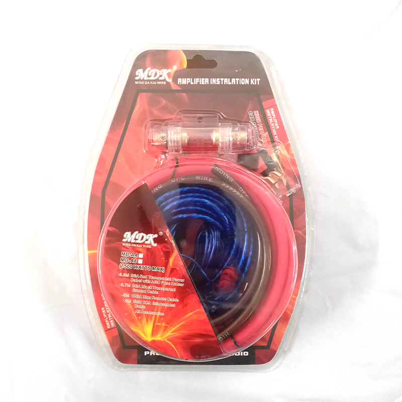 Car Auto Complete Amplifier For Speakers Wiring Kit Universal Modified Sets Of Lines Gauge Stereo Subwoofer Copper Clad Aluminum