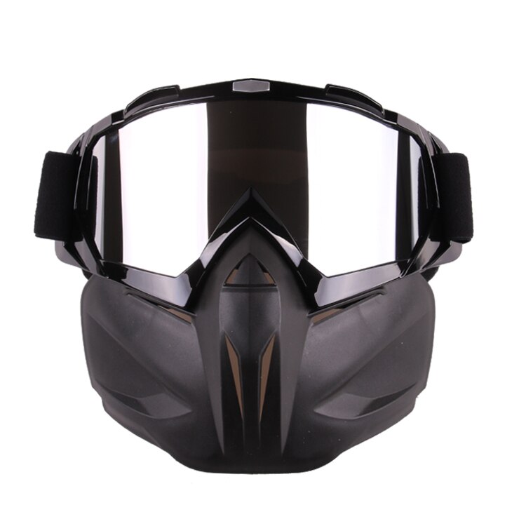 Motorcycle Mask Goggles Riding Windproof Motocross goggles Riding Skiing Moto Bike Detachable Modular Dust Helmet Goggle glasses: A5