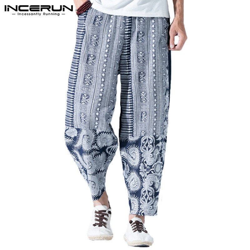 lässig Hosen Strand Hiphop Männer Haram Hosen Frauen Breite Beine Schlauch ausgebeult verlieren Hosen Jogginghose keuchen tanzen 3XL
