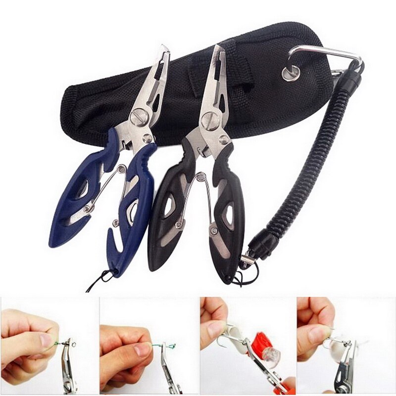 MNFT Fishing Plier Scissor Braid Line Lure Cutter Hook Remover etc. Tackle Tool Cutting Fish Use Tongs Multifunction Scissors