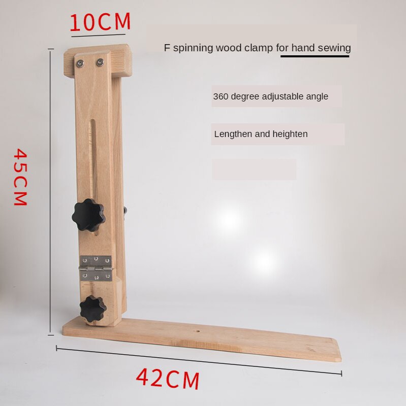 De cuero de madera pinza para coser a mano hecho a mano artesanía de cuero herramientas de bricolaje de madera Clip cartera Bolsa 6 tipos: 5