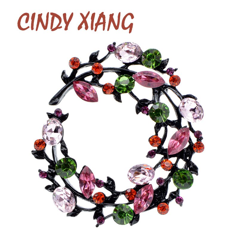 Cindy Xiang Strass Piccola Auto Spille Spille per Le Donne Creative Design Spilla Maglione Dei Monili Primavera Nuovo Regalo di Arrivo