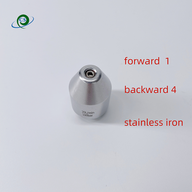 Rioolreinigingsmondstukset Roestvrijstalen straalmondstuk Accessoires voor hogedrukreiniger 5000 psi