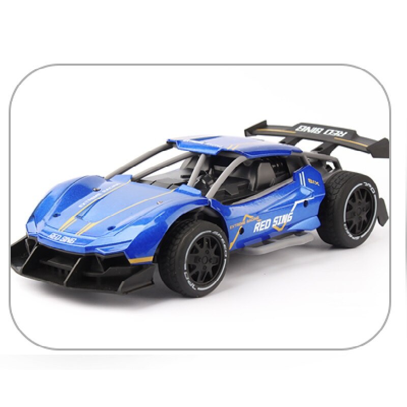 Electronic Mini RC Car 4 Channel 2.4G 360 Degree Rotating 1:20 Remote Control Vehicle 15 Km/h Alloy Racing Speed Car Toys: YK38-SL-3359-1-Blue