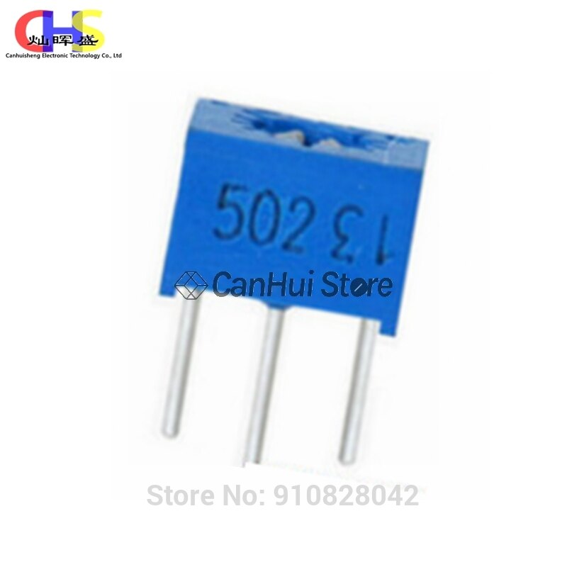 10pcs 3362 3362P series resistance 101 201 501 102 202 502 103 Trimpo Trimmer Potentiometer 3362 500R 1K 2K 5K 10K 20K 50K 100K