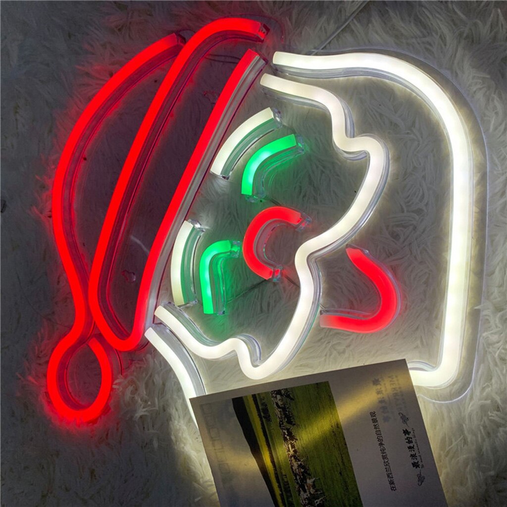 Neon Sign Led Neon Licht Wandlamp Muur Decor Usb Powered Acryl Neon Teken Voor Woonkamer Bar Party Kerst wedd