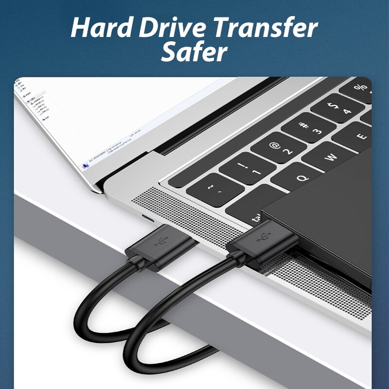 hoch Geschwindigkeit USB 3,0 Stecker Auf Stecker Kabel 5Gbps Alle Kupfer 9 Ader Daten Übertragung Für Heizkörper Festplatte lautsprecher Verlängerung Kabel