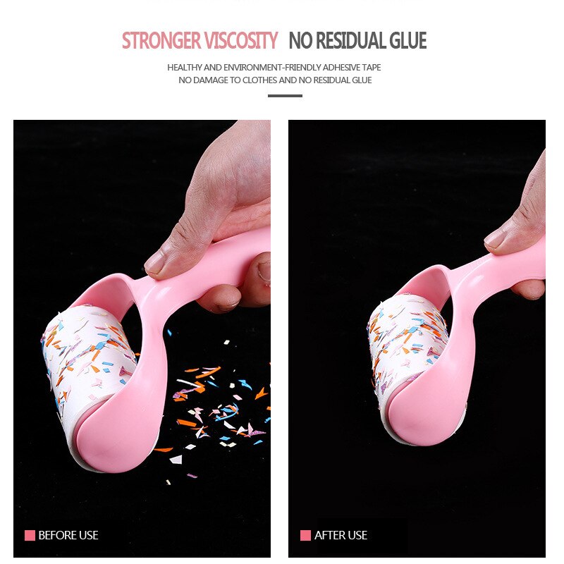 Tearable Kleverige Haren Roller Draagbare Sticky Kleding Pet Hair Picker Haar Remover Roller Stofborstel